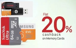 Paytm Memory Devices offer