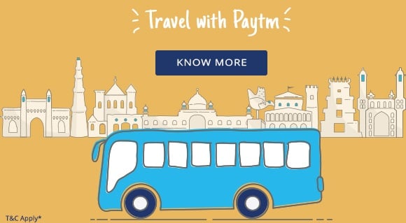 Paytm bus coupons