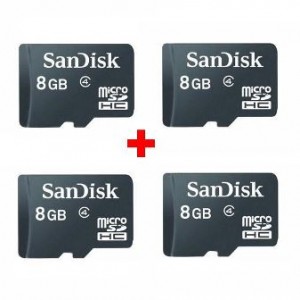 Sandisk 8 GB Pack