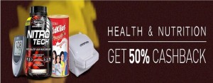 Snapdeal Health and Nutrition Offer