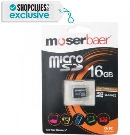 Moserbaer 16GB Class 10 SD Card