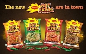 Maggi Hot Heads new flavours