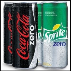 coca cola zero and sprite zero
