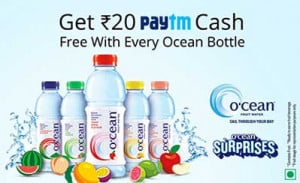 Paytm Ocean Offer FREE Paytm Cash