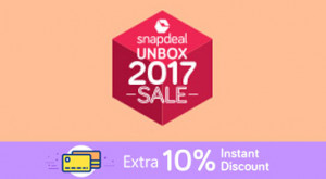 Snapdeal Unbox 2017 Sale Offers