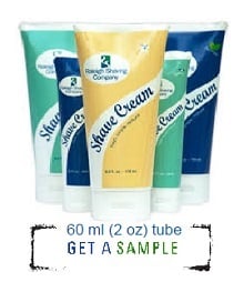 free shaving cream