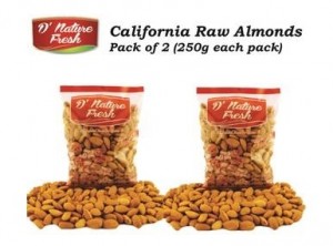 DNature fresh Almonds