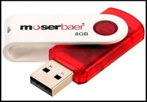 Moserbaer 8GB Pendrive