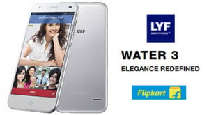 LYF Water 3 Jio 4G Offer