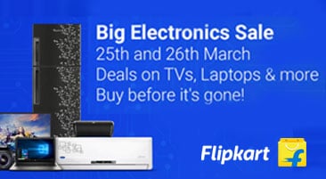Flipkart Big Electronics Sale