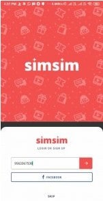 SimSim app
