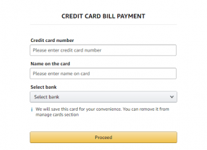 Amazon Pay Credit Card Bill Payment Offer