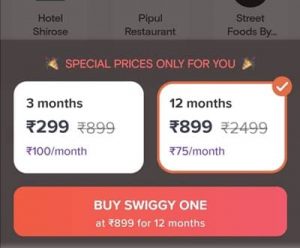 Swiggy One Membership: 1 Year FREE Subscription 2024 Offer