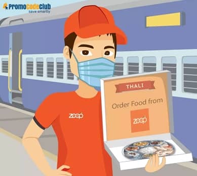 food delivery in train offers