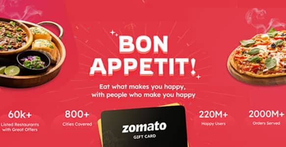 zomato gift card offers